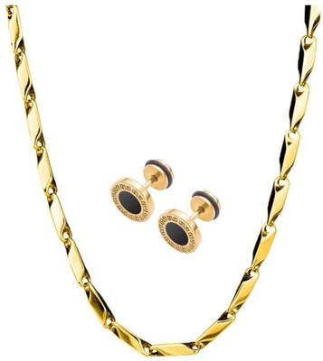 Juneja Enterprises Titanium Plated Alloy Chain Set