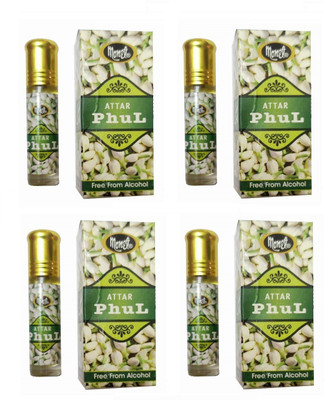 MONET 4 attar phul attar,8 ml each,packof 4. Floral Attar(Floral)