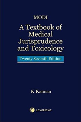 A Textbook Of Medical Jurisprudence And Toxicology By Modi(Hardcover, Modi)