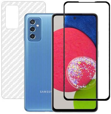 VIGHNAD Front and Back Tempered Glass for Samsung Galaxy M52(Pack of 2)