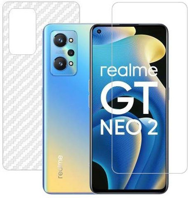 VIGHNAD Front and Back Tempered Glass for Realme GT Neo2(Pack of 2)