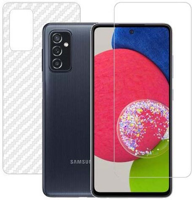 VIGHNAD Front and Back Tempered Glass for Samsung Galaxy M52(Pack of 2)