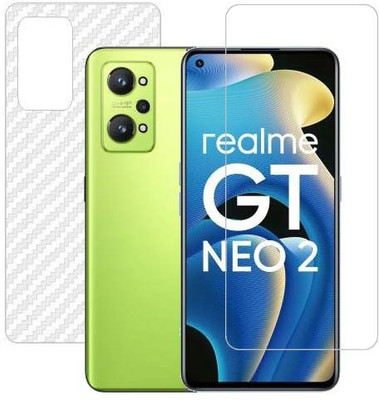 VIGHNAD Front and Back Tempered Glass for Realme GT Neo2(Pack of 2)
