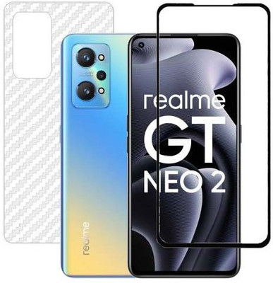 VIGHNAD Front and Back Tempered Glass for Realme GT Neo2(Pack of 2)