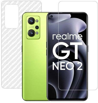 VIGHNAD Front and Back Tempered Glass for Realme GT Neo2(Pack of 2)