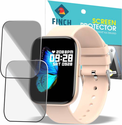 FINCH Screen Guard for Fire boltt mercury smartwatch(Pack of 2)