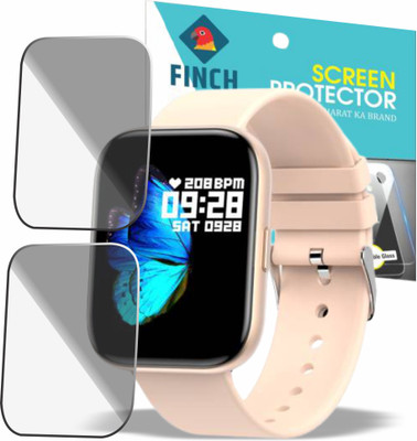 FINCH Screen Guard for Fire boltt mercury smartwatch(Pack of 2)