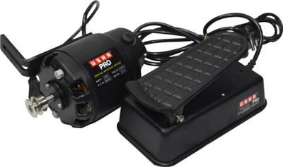 USHA Sewing Machine Industrial Motor PRO Model(Umbrella Model)- Sewing Machine Motor,Black Electric Sewing Machine  ( Built-in Stitches 0)