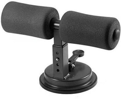ALORNOR Sit-ups and Push-ups Assistant Device Lose Weight Gym Workout Sit-up Bar Ab Exerciser(Black)
