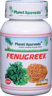Planet Ayurveda FENUGREEK CAPSULES(60 Capsules)