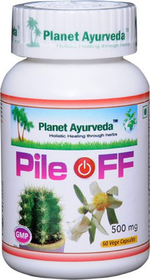 Planet Ayurveda PILE-OFF CAPSULES(60 Capsules)