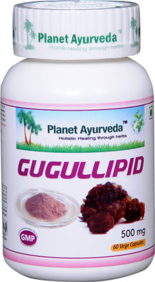 Planet Ayurveda GUGULLIPID CAPSULES(60 Capsules)