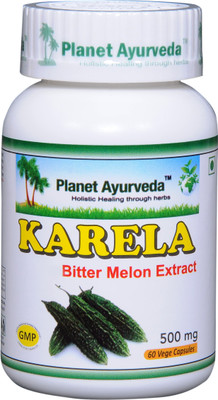Planet Ayurveda KARELA CAPSULES(60 Capsules)