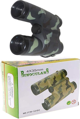 SellRider Binoculars for Kids Gifts for 3-12 Years Boys Girls Mini Compact Binocular Toys Folding Small Telescope Bird Watching Travel Camping. Binoculars(35 mm , Black)