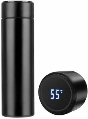 Dusk 500 ml Steel Flask(Pack of 1, Black)