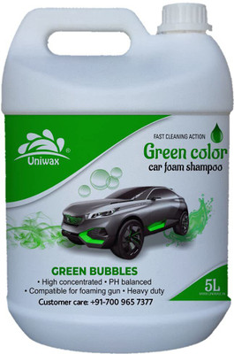 uniwax Green foam car wash 5kg UNI-GREEN-FOAM Vehicle Interior Cleaner(5000 ml)