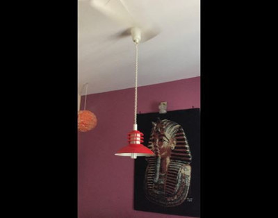 KINIS Pendant Lamp Ceiling Lamp(Red)