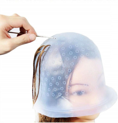 AVEU Cap Silicone Hair Coloring Highlighting Dye Cap(2 Items in the set)