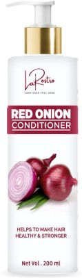 La Rostro Red Onion Conditioner With Red Onion Oil Improve Strength Of Hair Roots And Cells, Also Makes Hair Healthy And Dandruff Free And Hair Fall Control For Men And Women - Suitable For All Type Hair And Sulphates & Parabens Free (Pack Of 1)(200 ml)