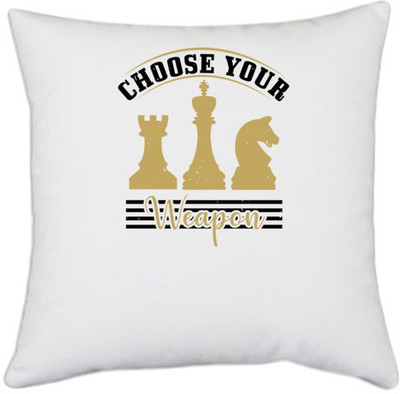 UDNAG Printed Cushions & Pillows Cover(40.5 cm*40.5 cm, White)