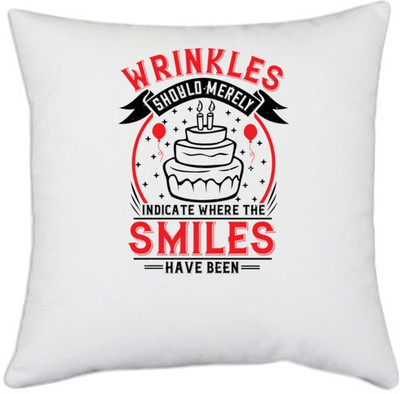 UDNAG Polyester Cushions & Pillows Cover(40.5 cm*40.5 cm, White)