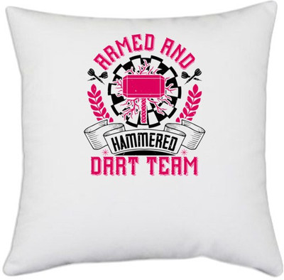 UDNAG Polyester Cushions & Pillows Cover(40.5 cm*40.5 cm, White)