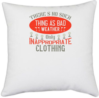 UDNAG Printed Cushions & Pillows Cover(40.5 cm*40.5 cm, White)