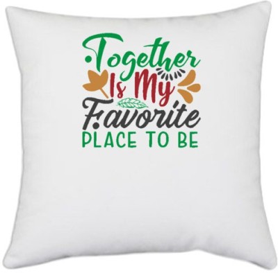 UDNAG Polyester Cushions & Pillows Cover(40.5 cm*40.5 cm, White)