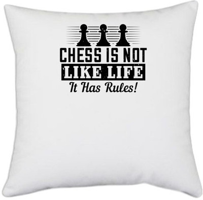 UDNAG Polyester Cushions & Pillows Cover(40.5 cm*40.5 cm, White)