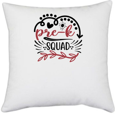 UDNAG Printed Cushions & Pillows Cover(40.5 cm*40.5 cm, White)