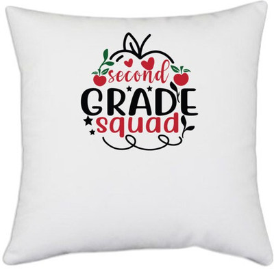 UDNAG Polyester Cushions Cover(40.5 cm*40.5 cm, White)