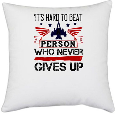 UDNAG Polyester Cushions & Pillows Cover(40.5 cm*40.5 cm, White)