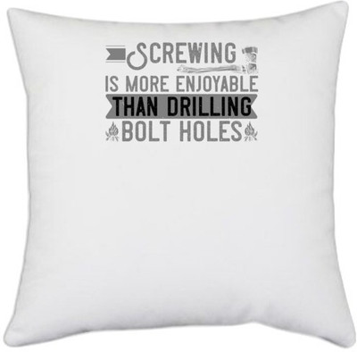 UDNAG Polyester Cushions & Pillows Cover(40.5 cm*40.5 cm, White)