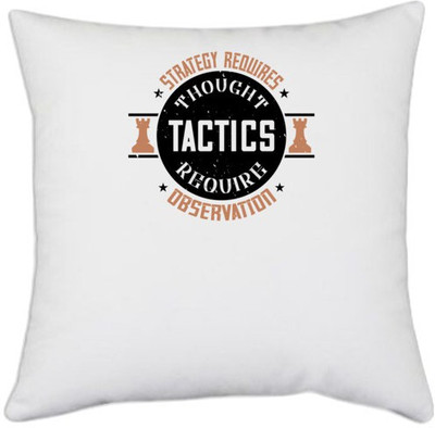UDNAG Polyester Cushions & Pillows Cover(40.5 cm*40.5 cm, White)