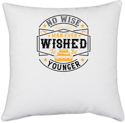 UDNAG Polyester Cushions & Pillows Cover(40.5 cm*40.5 cm, White)