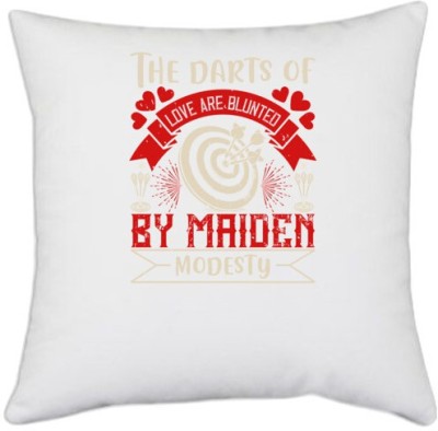 UDNAG Polyester Cushions & Pillows Cover(40.5 cm*40.5 cm, White)