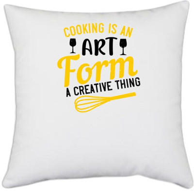 UDNAG Polyester Cushions & Pillows Cover(40.5 cm*40.5 cm, White)