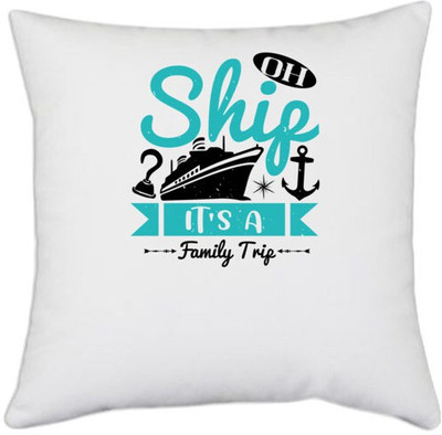 UDNAG Printed Cushions & Pillows Cover(40.5 cm*40.5 cm, White)