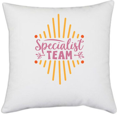 UDNAG Printed Cushions & Pillows Cover(40.5 cm*40.5 cm, White)