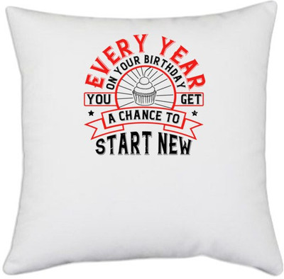 UDNAG Polyester Cushions & Pillows Cover(40.5 cm*40.5 cm, White)