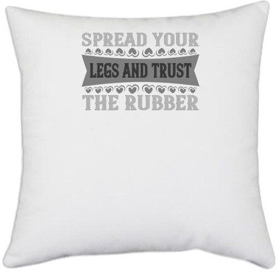 UDNAG Polyester Cushions & Pillows Cover(40.5 cm*40.5 cm, White)