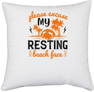 UDNAG Polyester Cushions & Pillows Cover(40.5 cm*40.5 cm, White)