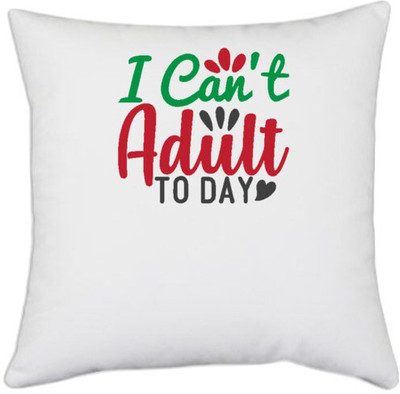 UDNAG Polyester Cushions Cover(40.5 cm*40.5 cm, White)