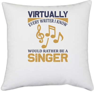 UDNAG Polyester Cushions & Pillows Cover(40.5 cm*40.5 cm, White)