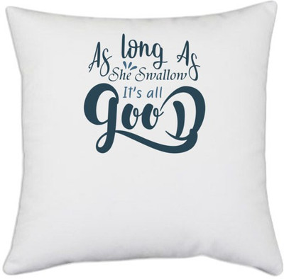 UDNAG Polyester Cushions & Pillows Cover(40.5 cm*40.5 cm, White)