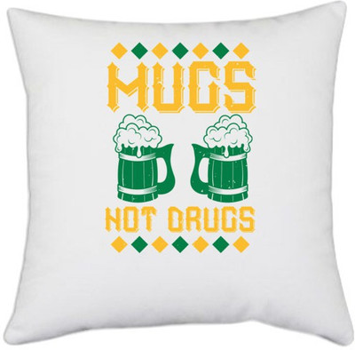 UDNAG Polyester Cushions & Pillows Cover(40.5 cm*40.5 cm, White)