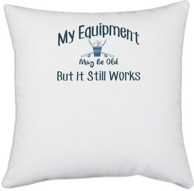 UDNAG Polyester Cushions & Pillows Cover(40.5 cm*40.5 cm, White)