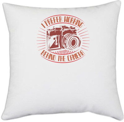 UDNAG Polyester Cushions & Pillows Cover(40.5 cm*40.5 cm, White)