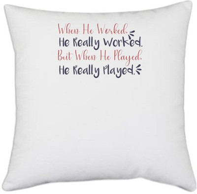 UDNAG Polyester Cushions & Pillows Cover(40.5 cm*40.5 cm, White)