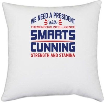 UDNAG Printed Cushions & Pillows Cover(40.5 cm*40.5 cm, White)